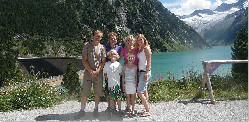 Familie Lapp, die Gastgeber der Dominikushütte